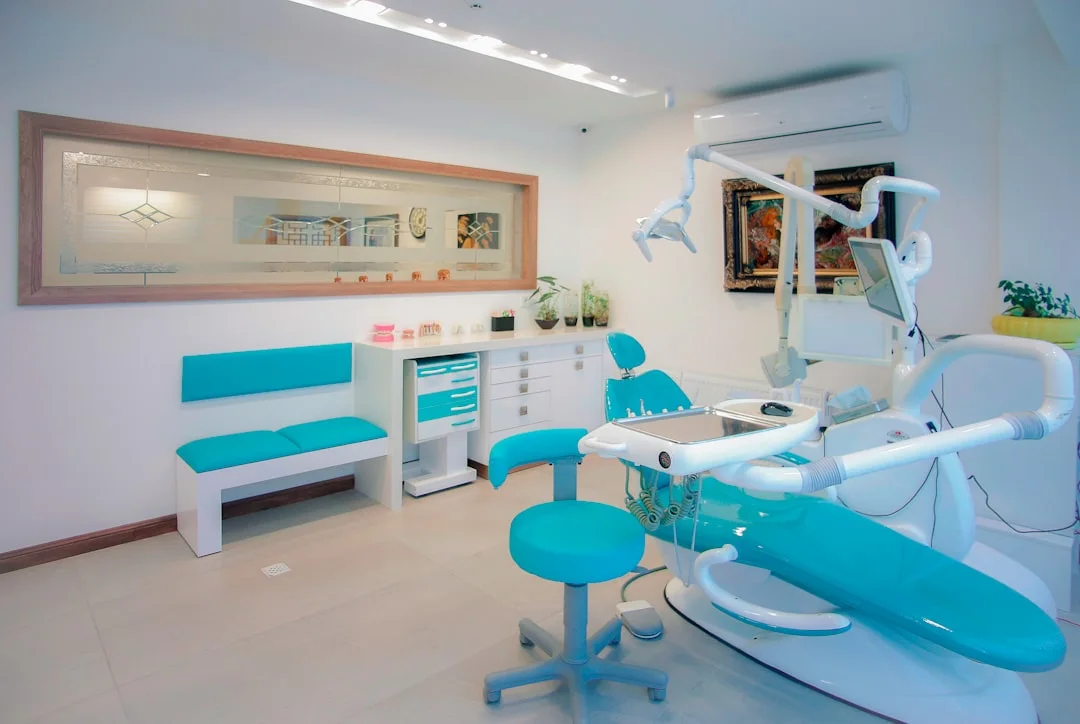 Designer planning clinic interior layout