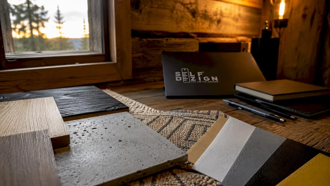Detalii textura materialelor in amenajare