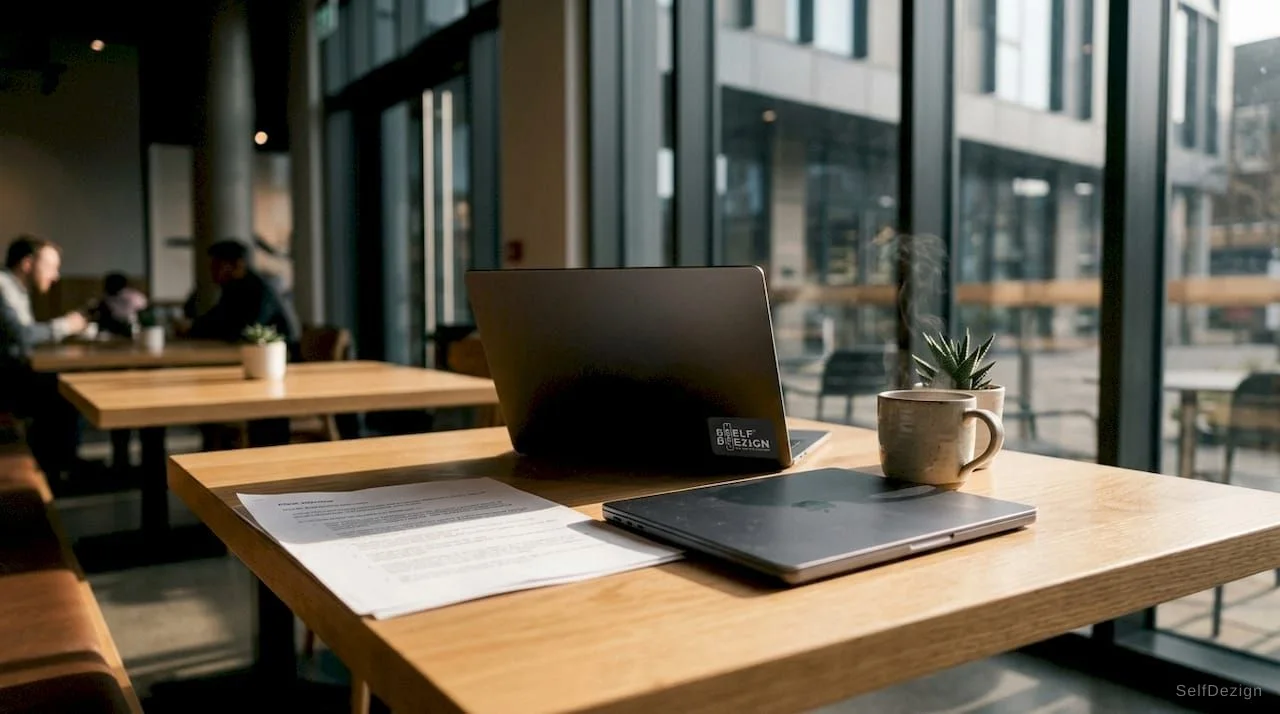 Modern-bright-office-with-client-analysis-setup