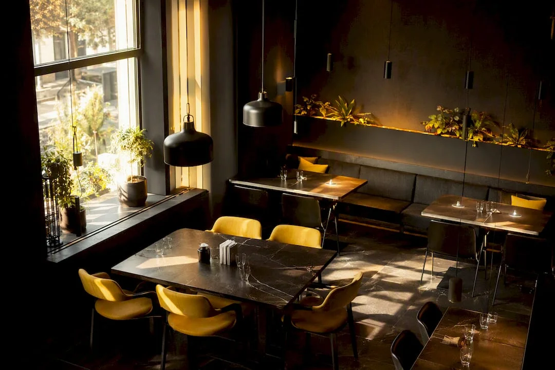 Restaurant lighting: technical parameters for atmosphere