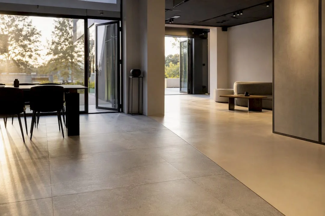 Commercial-interior-showing-microcement-and-tile-floors