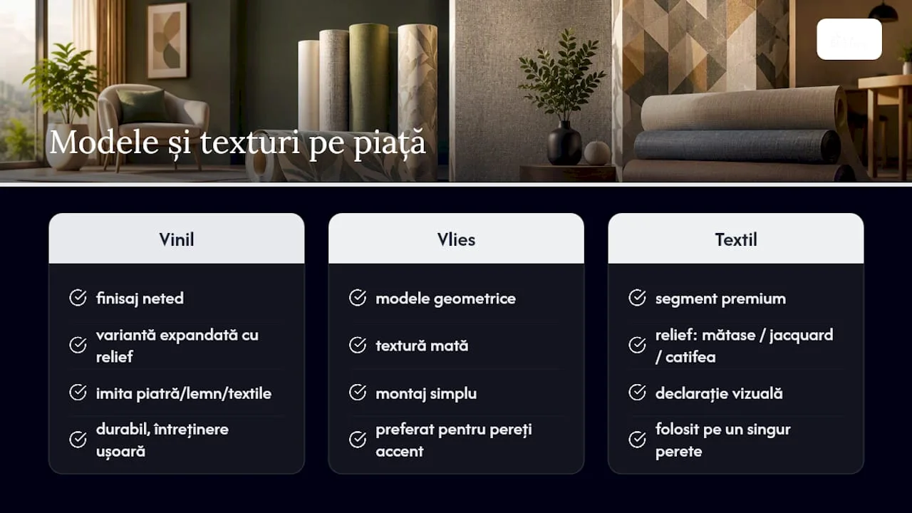 Ce modele și texturi găsiți pe piață — overview diagram