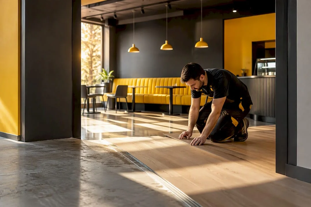 Spațiu HoReCa modern în proces de renovare etapizată