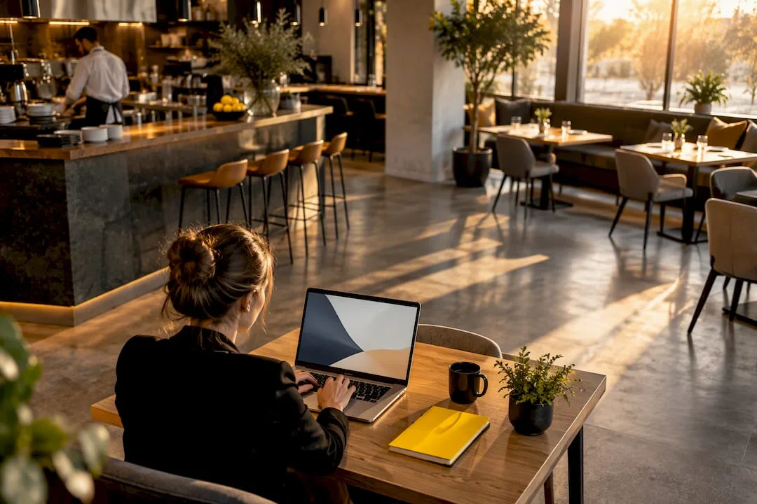 Spațiu modern HORECA pentru consultanță online