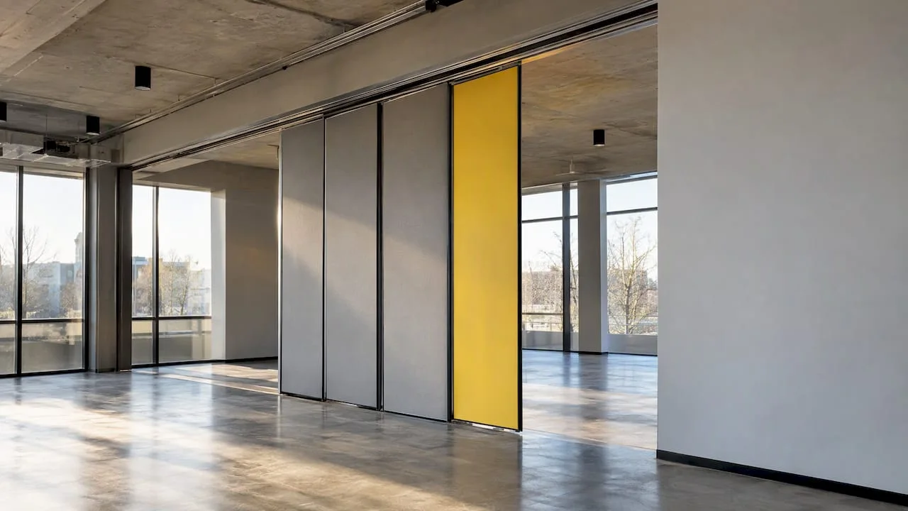 Movable wall vs fixed wall: how to choose the right space partitioning