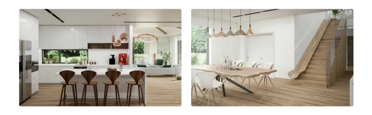 Vila Cluj - kitchen and bar